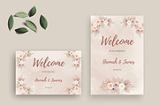 Boho Wedding invitation Set Canva, an Invitation Template by Aks-Designs (Thumbnail 3 of 6)