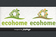Pixel Leafs Eco Green Home Logo, a Branding & Logo Template by joyologo (Thumbnail 3 of 3)