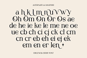 Orlencia – Elegant Modern Serif Font, a Serif Font by kangfont Studio (Thumbnail 4 of 9)