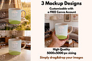 Mug Mockup Canva Template 11oz, a Mockup by GraphiCarola (Thumbnail 3 of 8)