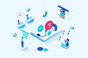 Isometric Web Illustrations, a Templates & Theme by alexdndz (Thumbnail 11 of 31)