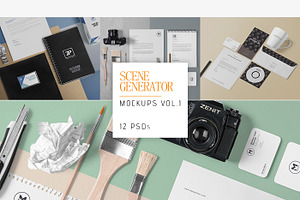 111 Stationery Mockups Bundle