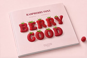 Raspberry Font, a Serif Font by Handmadefont (Thumbnail 14 of 18)