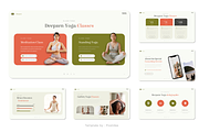 Yoga Studio & Meditation PowerPoint, a Presentation Template by Pixslides (Thumbnail 4 of 6)