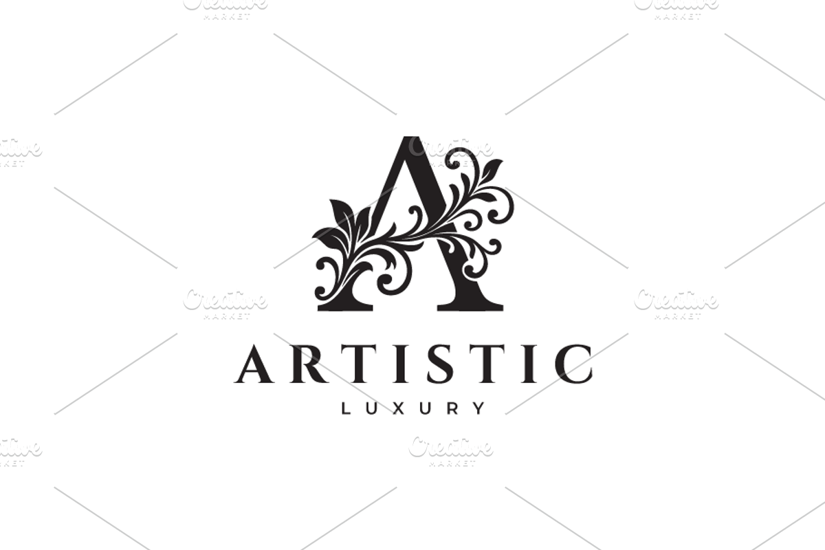 Artistic Letter A Logo Design, a Branding & Logo Template by yopie (Photo 3 of 3)