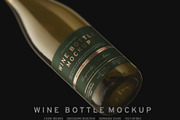 Wine Bottle Mockup, an Advertising Mockup by HexenDesigns (Thumbnail 1 of 13)
