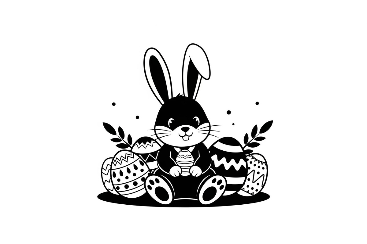 Happy Easter Bunny Vector Bundle, an Illustration by jahid234 (Photo 16 of 51)