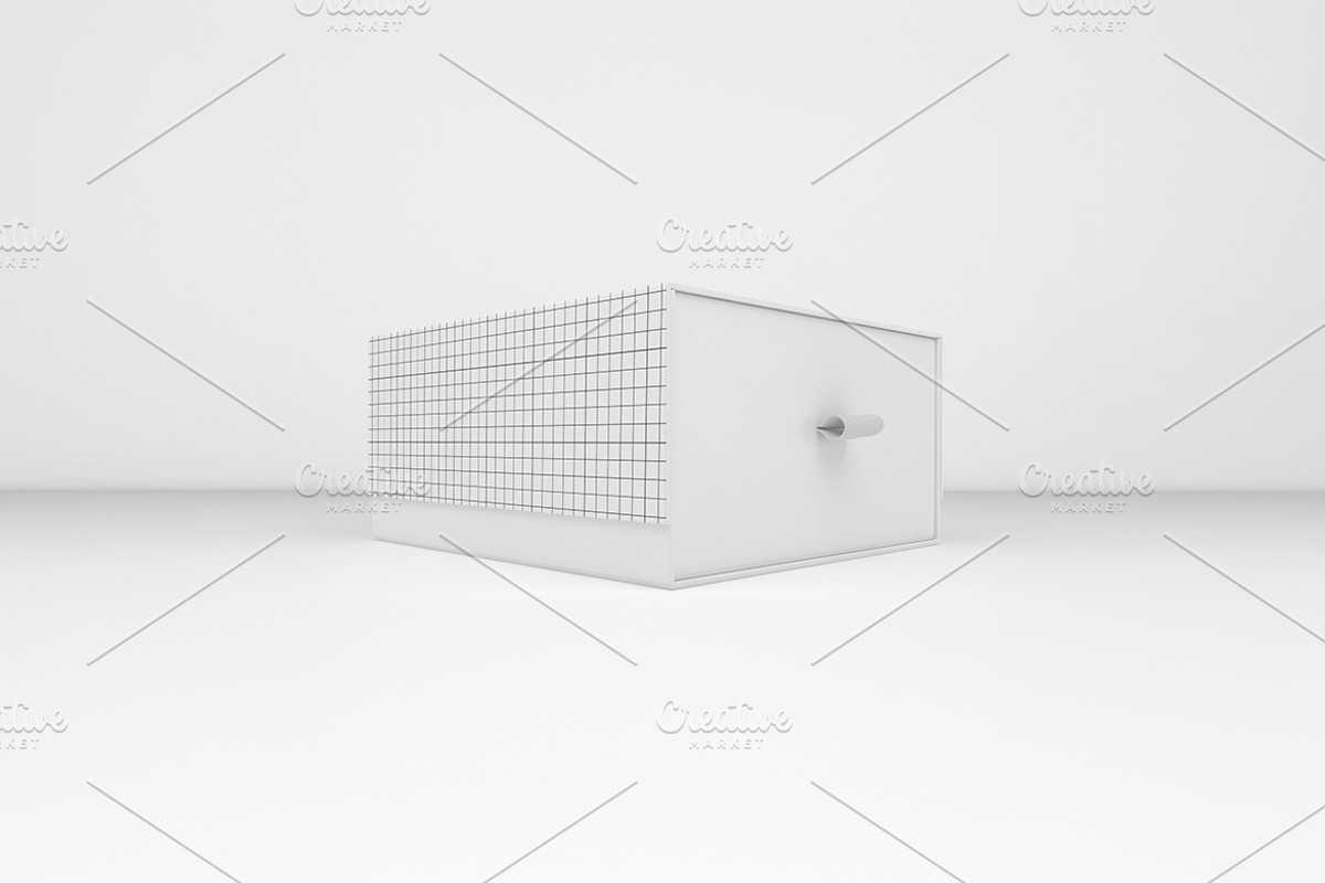 Drawer Box Mockup, a Packaging Mockup by Qaleb Studio (Photo 1 of 2)