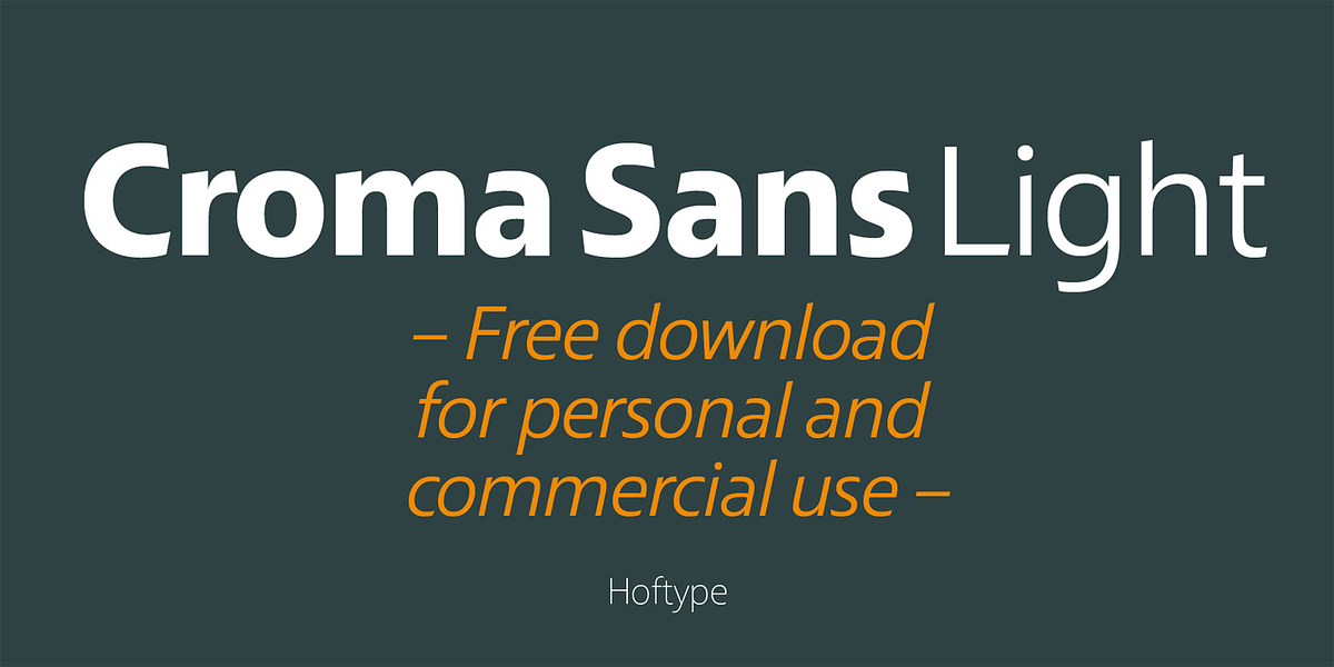 Croma Sans, a Sans Serif Font by Hoftype (Photo 2 of 10)