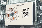 Billboard Mockup Template, an Advertising Mockup by PaperMoon (Thumbnail 4 of 4)