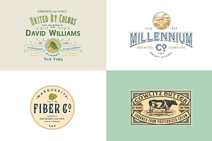 32 Vintage Logo Templates Vol. 2