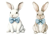 Spring Easter Bunnies, an Illustration by CitraGraphics (Thumbnail 4 of 5)