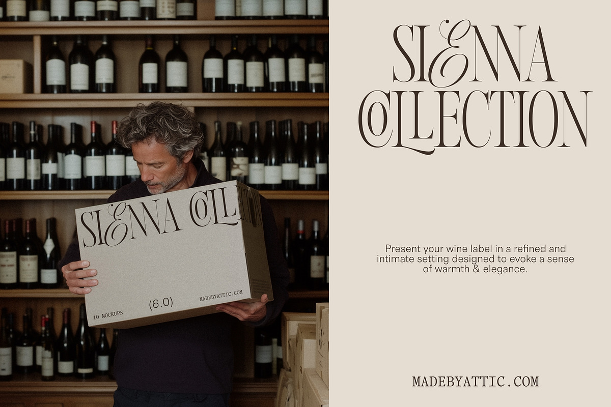 Sienna 06 : Merchant Hold Box Mockup, a Packaging Mockup by Made by Attic (Photo 2 of 2)