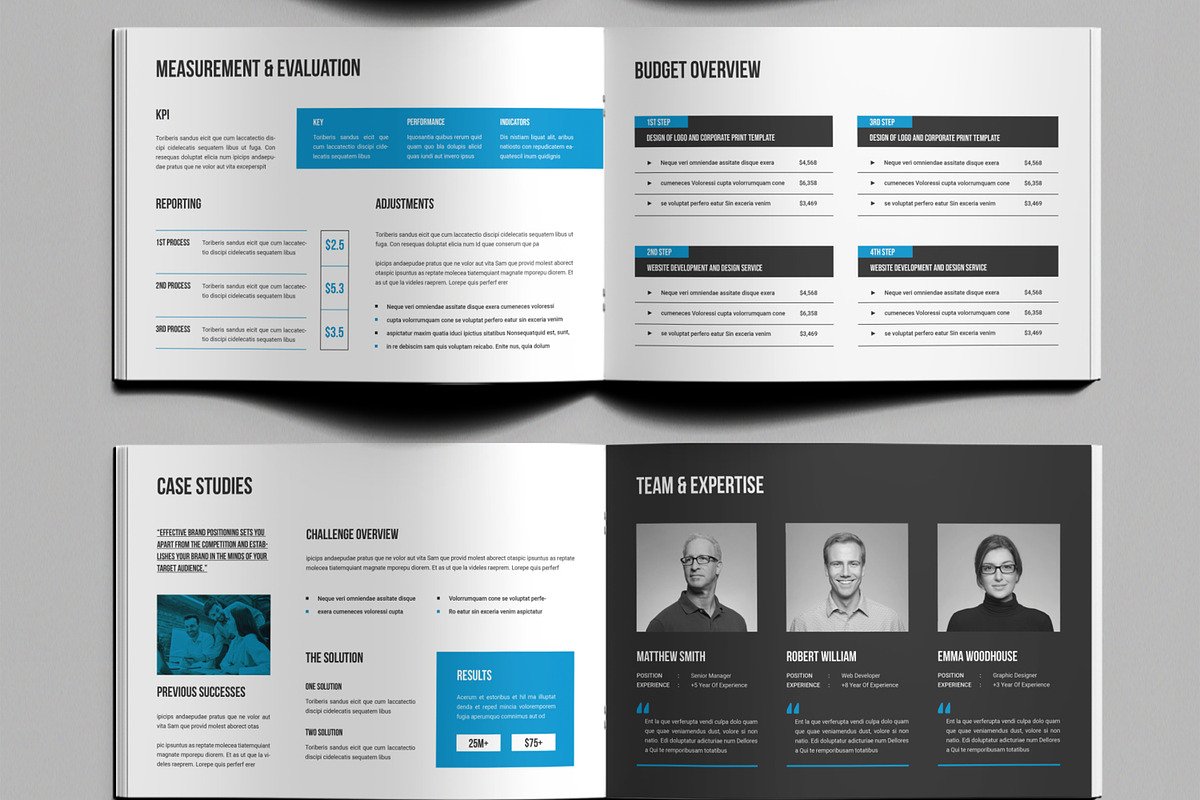 Professional Brand Proposal Brochure, a Brochure Template by ContestDesign (Photo 5 of 5)