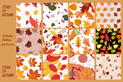 Story of Autumn Seamless Pattern, a Pattern Graphic by ItsReksita Pattern (Thumbnail 2 of 7)