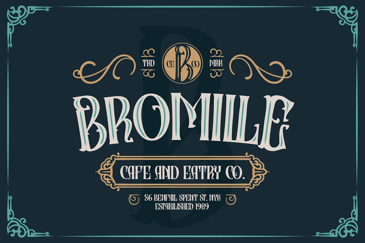 Cravery, a Script Font by Vintage Division (Photo 3 of 10)