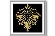 Floral Vector Abstract Pattern, a Decorative Illustration by FineArtStudio (Thumbnail 2 of 3)