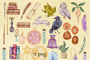 Wands and Wonders – Magical Clipart, an Object Graphic by Kattypainting (Thumbnail 6 of 6)