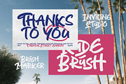 Rude Brush - Tropical Street Energy, a Script Font by Inviline.co (Thumbnail 10 of 10)