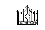 Ornate Iron Gate SVG Bundle, an Illustration by Designs_River (Thumbnail 21 of 31)