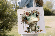 Whimsical Boho Baby Animals Clipart, an Illustration by Canvas Craft (Thumbnail 7 of 7)