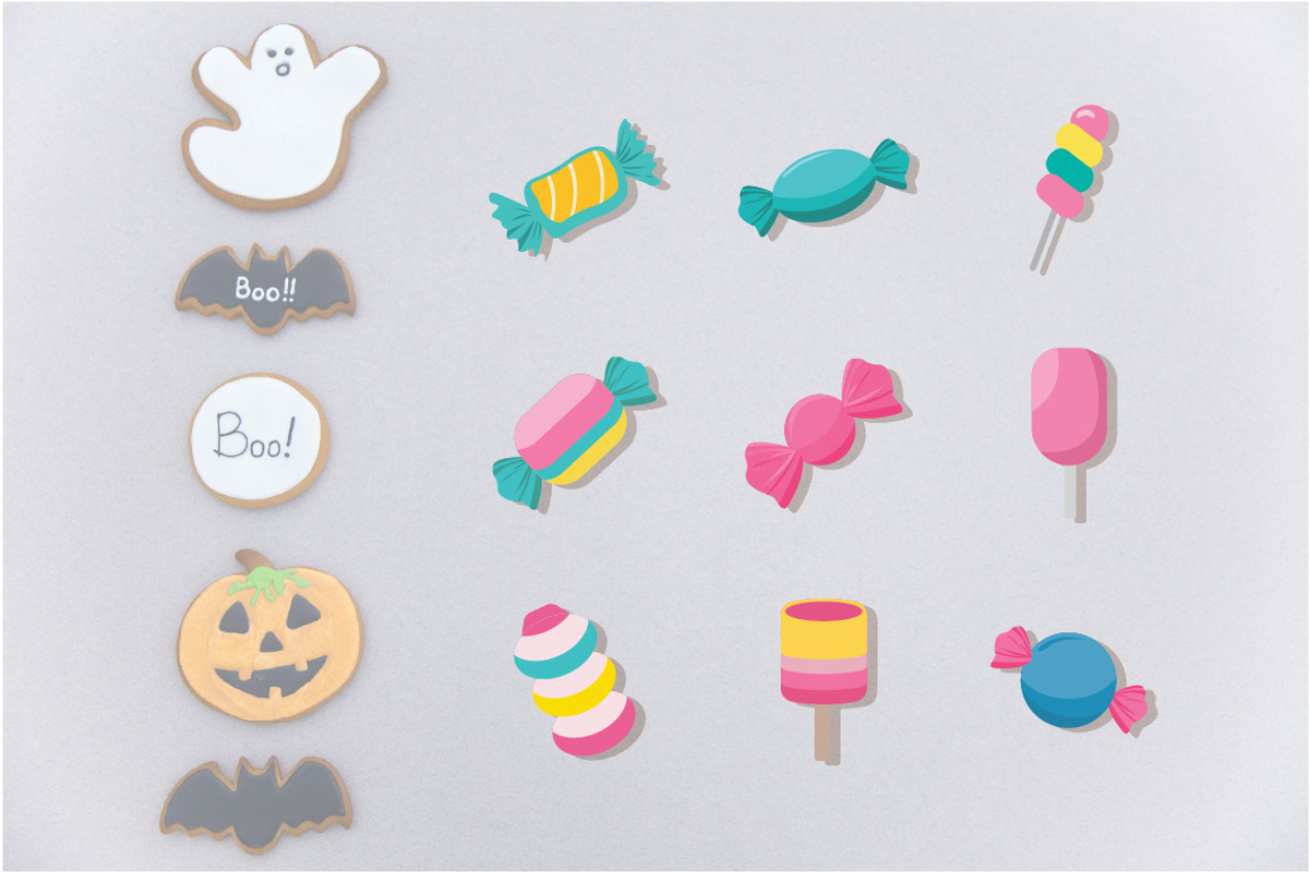 Colorful Wrapped Candy Pack, a Decorative Illustration by jongcreative (Photo 2 of 4)