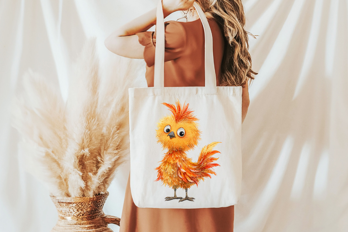 Whimsical spring rooster Clipart, an Illustration by Designworld (Photo 7 of 7)