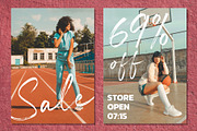 Rossane - Dry Brush Script Font, a Script Font by VSTRD TYPEWORKS (Thumbnail 11 of 12)
