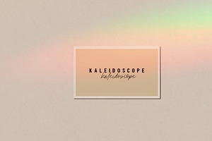 Kaleidoscope Rainbow Prism Overlay