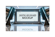 Digital Screen Mockup Shopping Mall, an Advertising Mockup by rodrigofkaminski (Thumbnail 2 of 3)