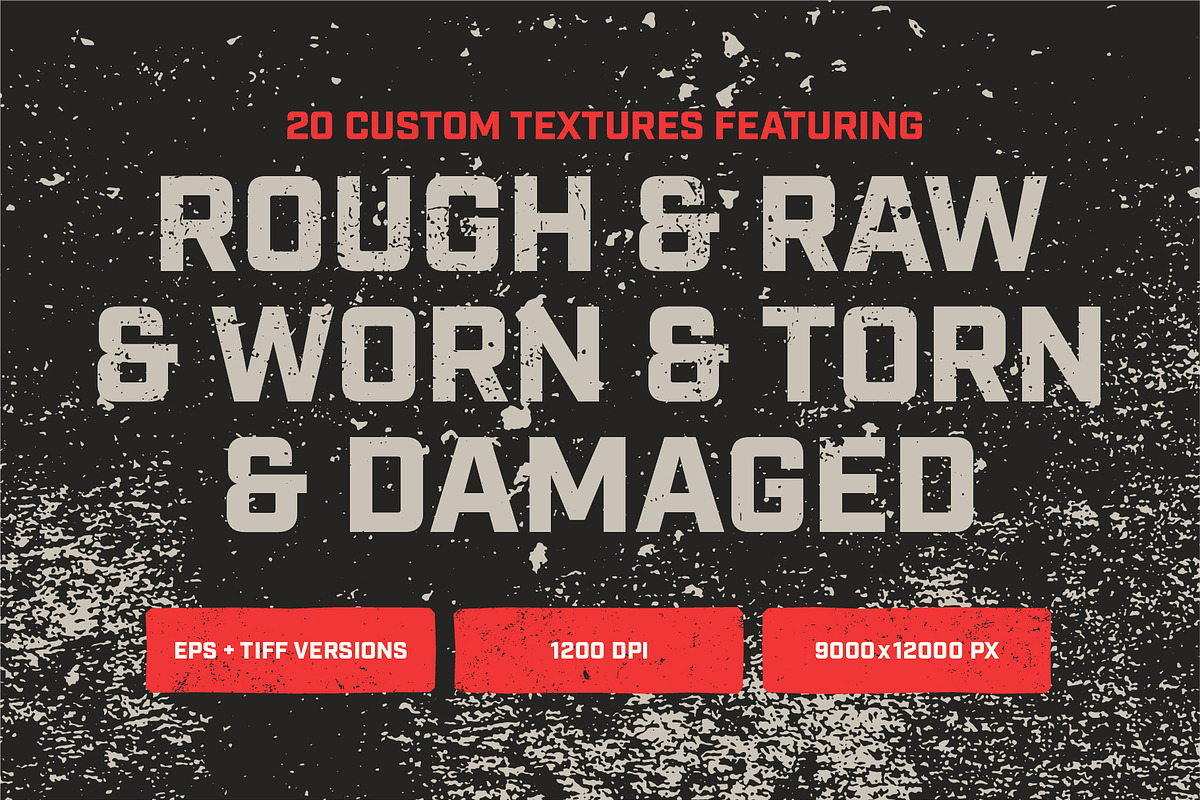 Heavy Grit Texture Pack, a Texture Graphic by Slapshot Design Co (Photo 2 of 7)