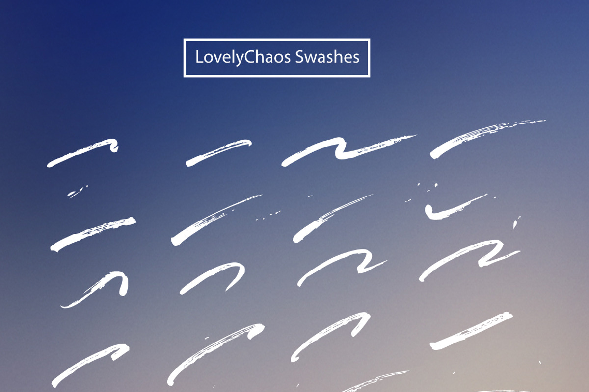 LovelyChaos Rough Brush Script, a Script Font by DoubleZ Studio (Photo 10 of 11)