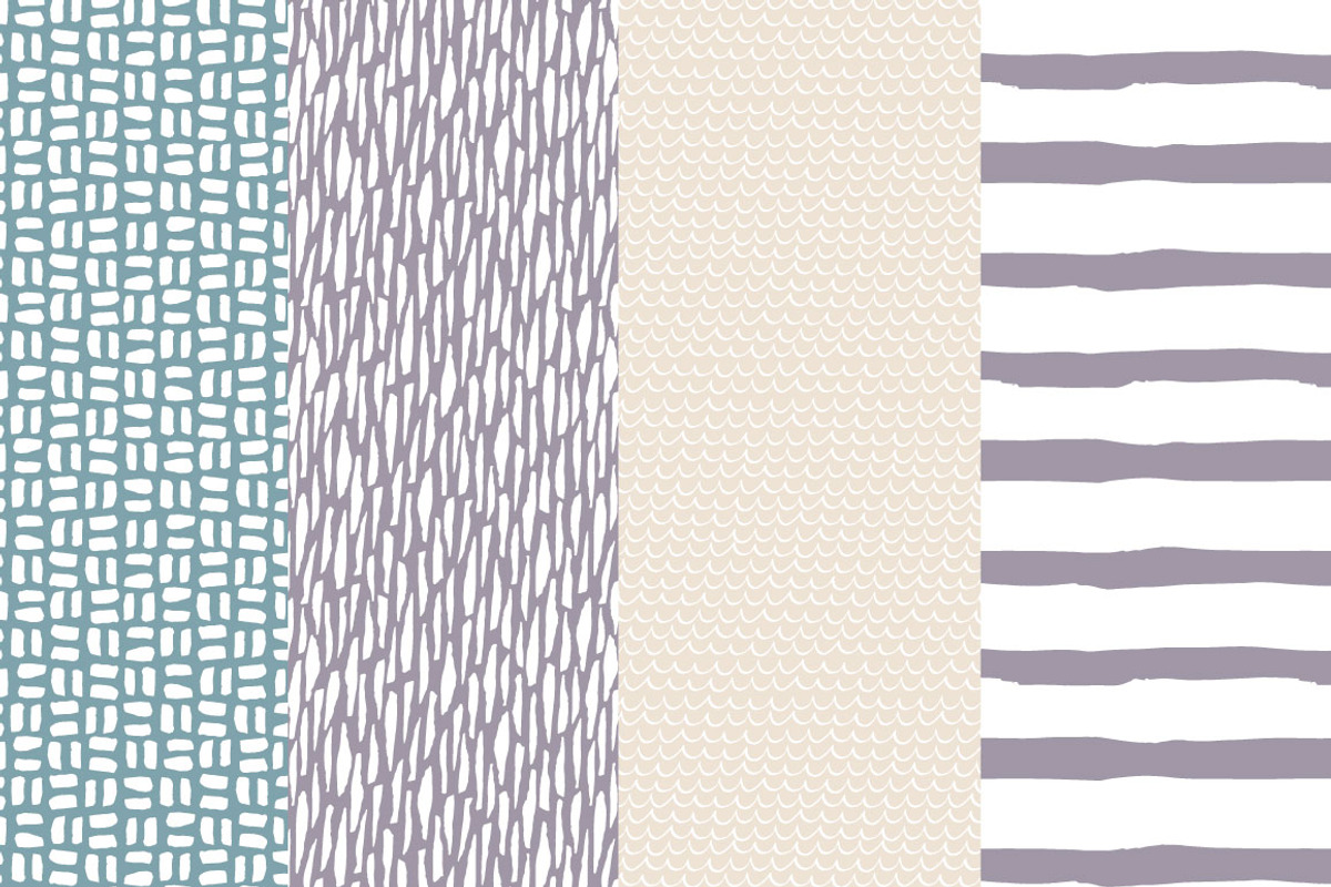Lines & strokes - simple patterns, a Pattern Graphic by Wild Rose (Photo 9 of 12)