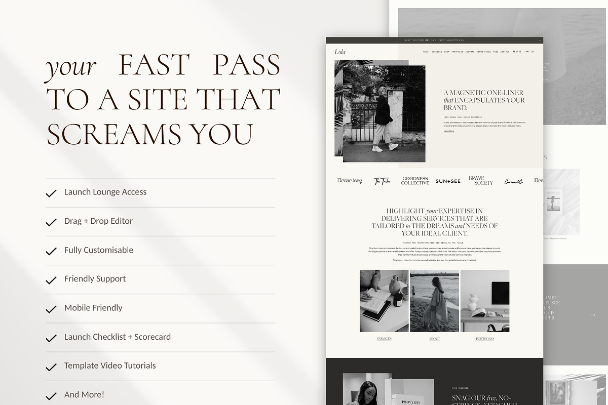 Squarespace Template For Counsellors, a Squarespace Template by Candor Templates (Photo 14 of 19)