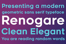Renogare Font