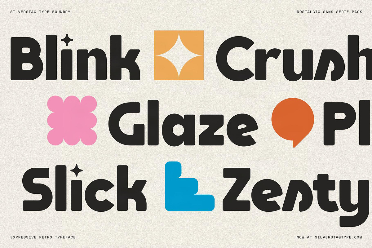 Saffielle - Bold Vintage Typeface, a Sans Serif Font by SilverStag Type Foundry (Photo 10 of 15)