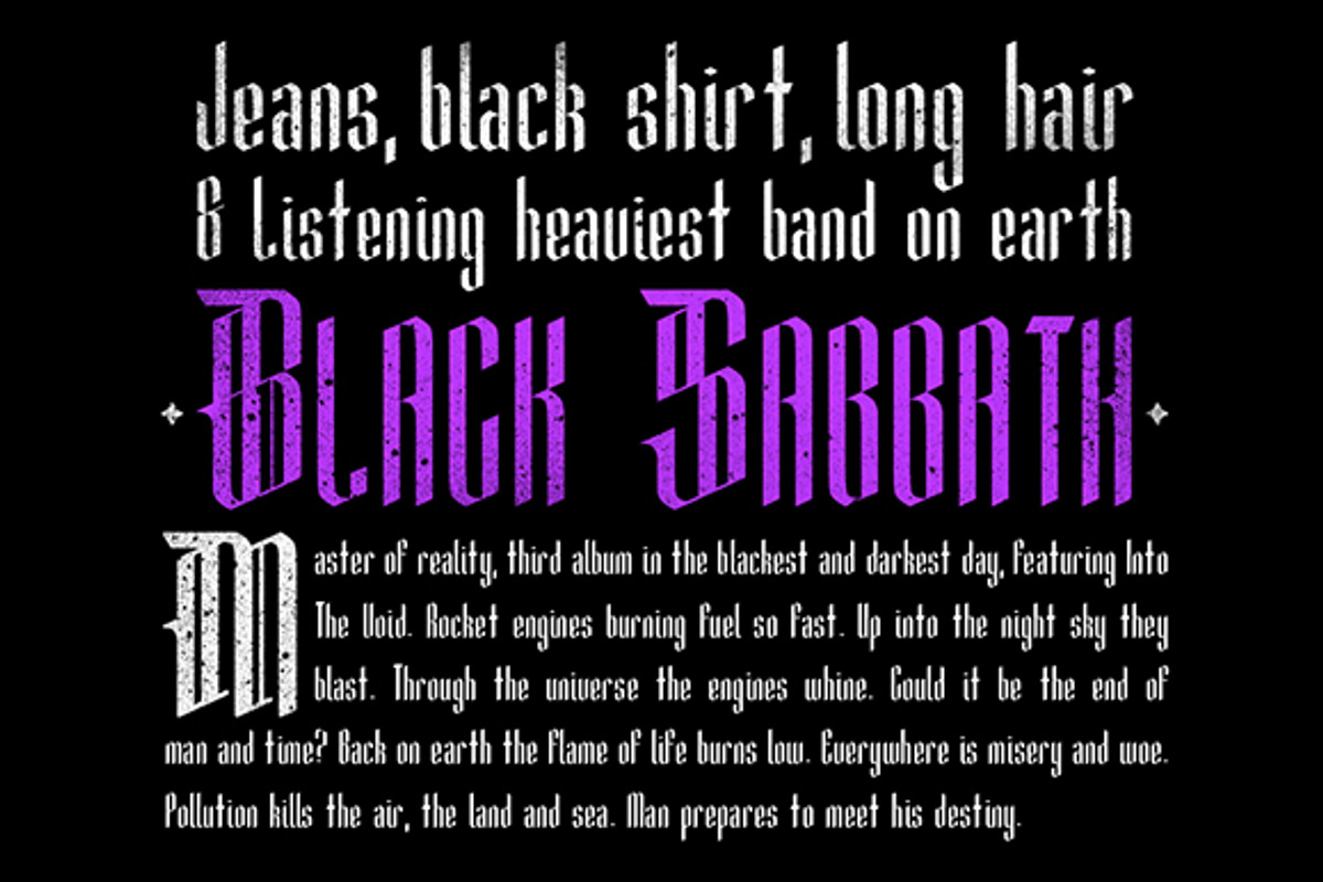 Mementomori Typeface preview 3