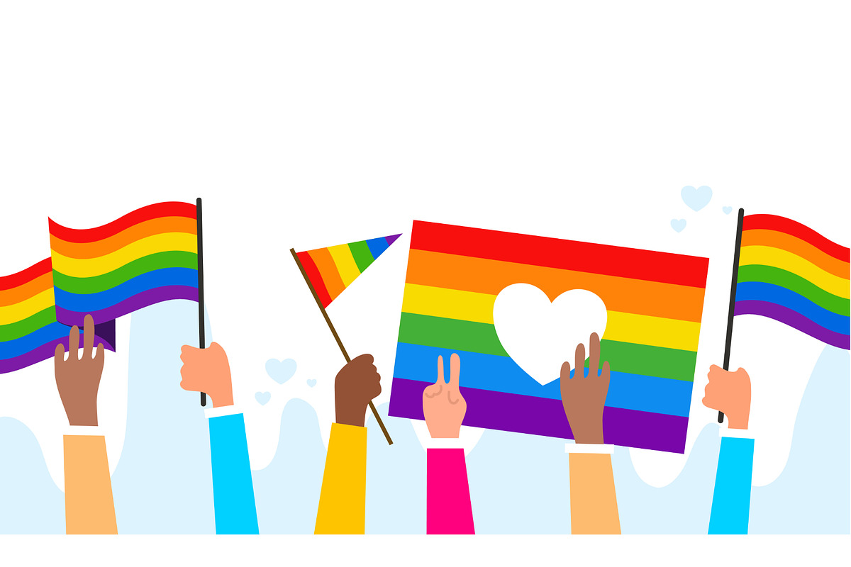 LGBTQ+ vector for pride month, an Object Illustration by foxndeer (Photo 4 of 4)