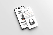 Phone screen mockup, an iPhone Mockup by AnasStudio (Thumbnail 2 of 5)
