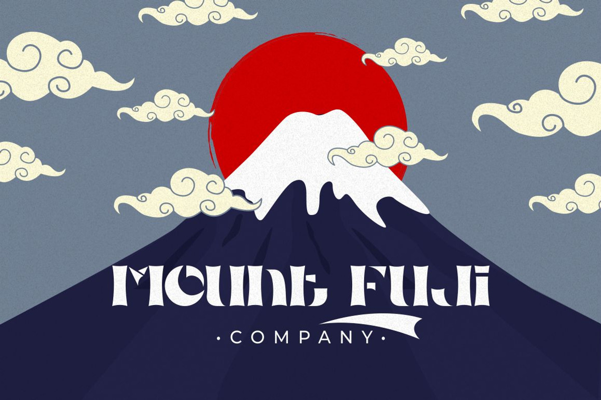 Raimei Hakke - Japan Style Logo Font, a Script Font by PutraCetol Studio (Photo 2 of 13)