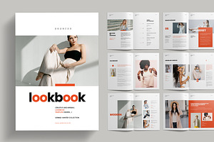 Fashion Lookbook | InDesign, a Brochure Template by Pixelpick