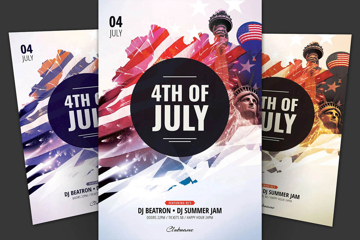 4th of July Flyer, a Flyer Template by UInstrument