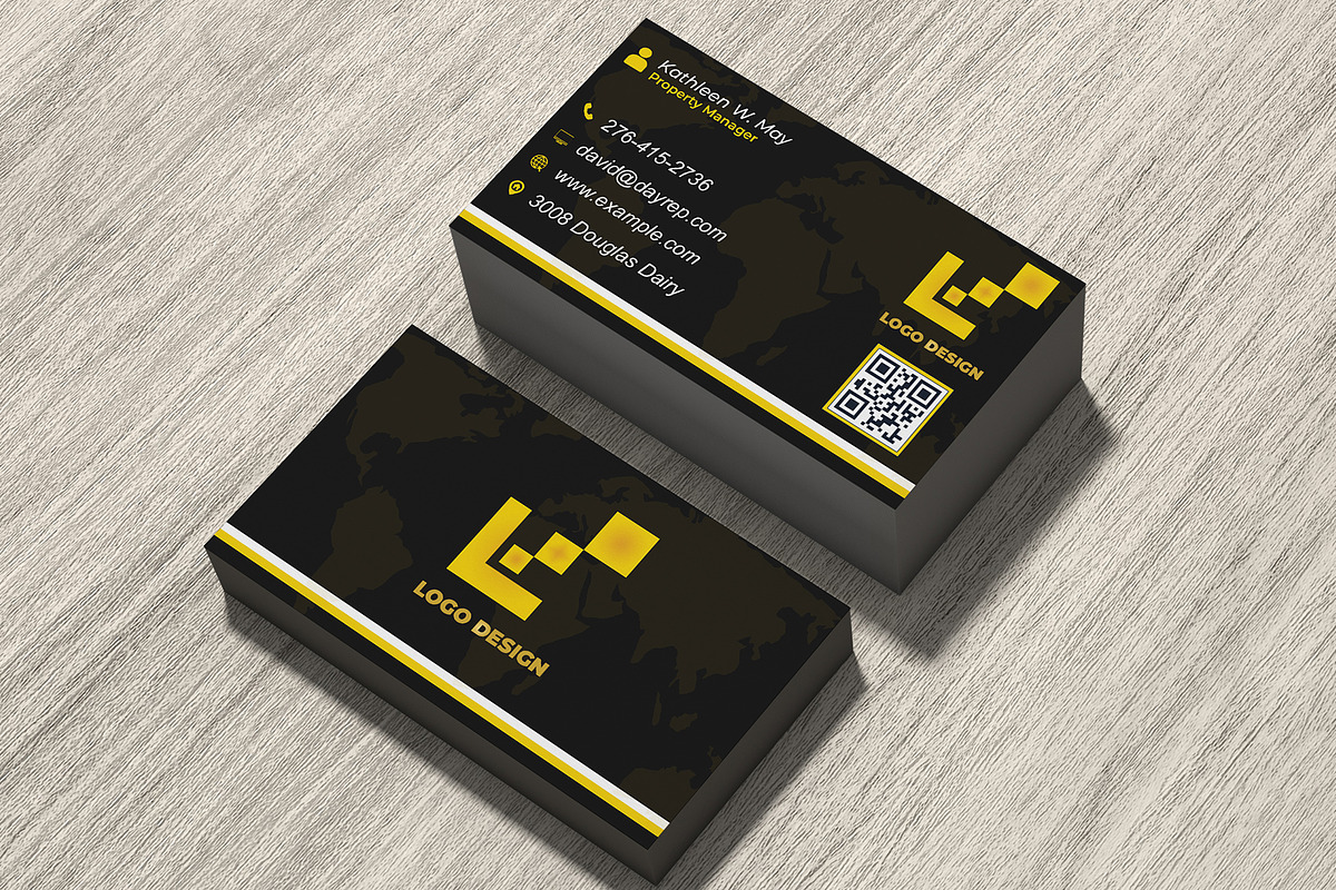 Premium Corporate Card PSD preview 7