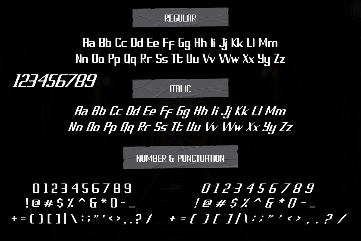 Vertico Modern Display Condensed, a Sans Serif Font by Mockmenot (Photo 4 of 5)