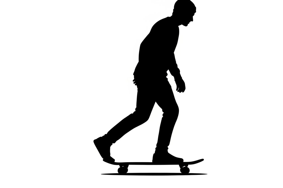 skateboard trick silhouettes showcas, an Illustration by Amazin_art (Photo 7 of 31)