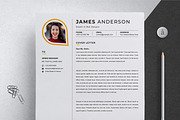 Resume Template for Web designer, a Resume Template by X-Type (Thumbnail 4 of 4)