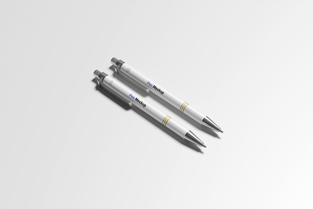 Ballpoint Pen Mockup, a Pens & Pencil Mockup by SimpangGraphics (Photo 8 of 8)