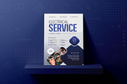 Electrical Service Flyer, a Flyer Template by Fannan Studio (Thumbnail 2 of 2)