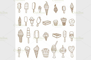 Ice Cream Set.