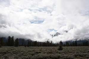 Cloud-covered Mountains